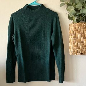 Green Mockneck